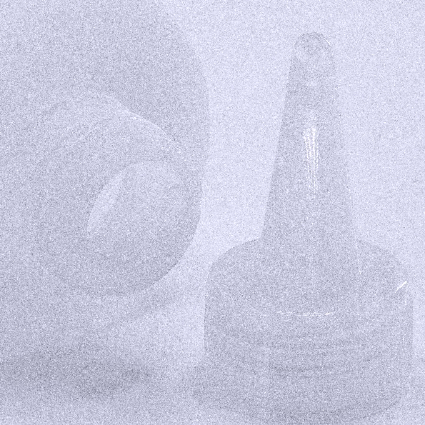 Lakeshore Trade 8oz Plastic Squeeze Bottles HDPE w/Yorker Tips (6-Pack) Empty Refillable Bottle