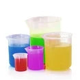 Lakeshore Trade Scientific Graduated Plastic Beaker Set, 50 100 250 500 1000 ml